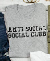 Anti Social tee