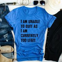 Too Legit Tee