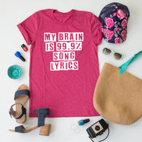 My Brain Is 99.9% Song Lyrics
