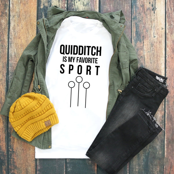 Quidditch tee