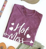 Hot Mess tee