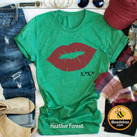 Valentine Day Kiss Tee