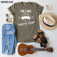 The Lake Is My Happy Place tee