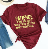 Too Many Witnesses tee