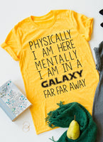 Galaxy Far Far Away tee