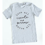 Love All Serve All tee
