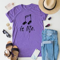 Music Is Life tee
