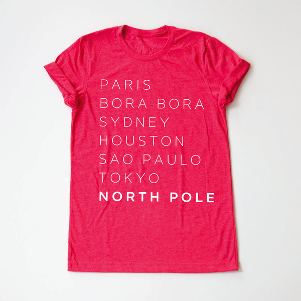North Pole tee