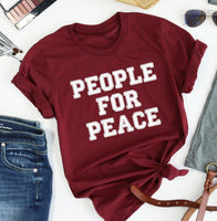 People For Peace tee