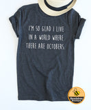 World of October Tee