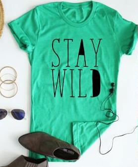 Stay Wild tee