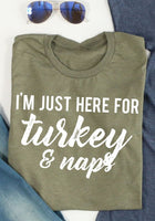 Turkey & Naps tee