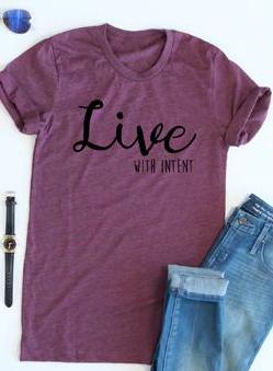 Live With Intent tee