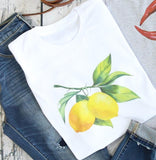 Watercolor Lemons