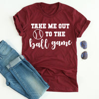 Take Me Out To The Ball Game Tee