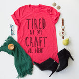 Craft All Night tee