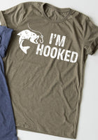 I'm Hooked tee