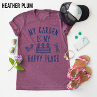 My Garden Is My Happy Place tee