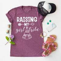 Raising My Girl Tribe tee