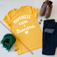 Happiness Is Being A Grandma tee